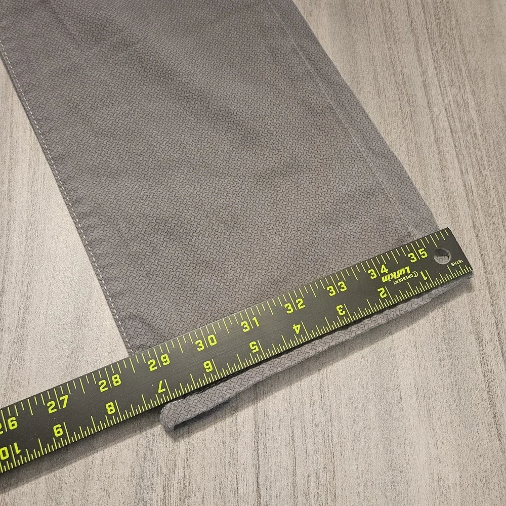 Adriano Goldschmied 32x34(32) The Everett‎ Slim Straight Gray Geometric Pants